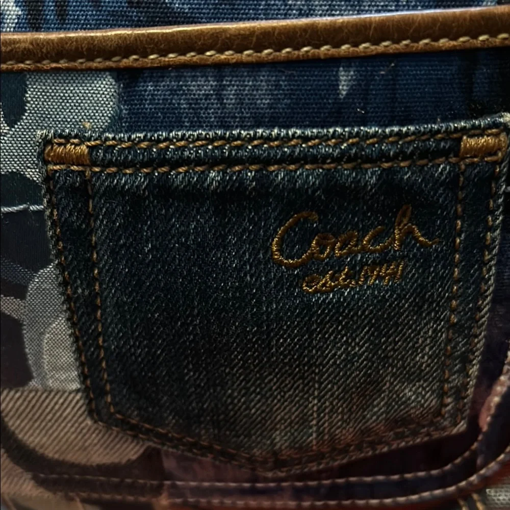 Coach Patchwork Shoulder Bag - Multicolor 10808 - Picture 5 of 7